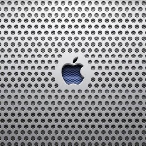 apple logo speaker ipad 2 wallpaper